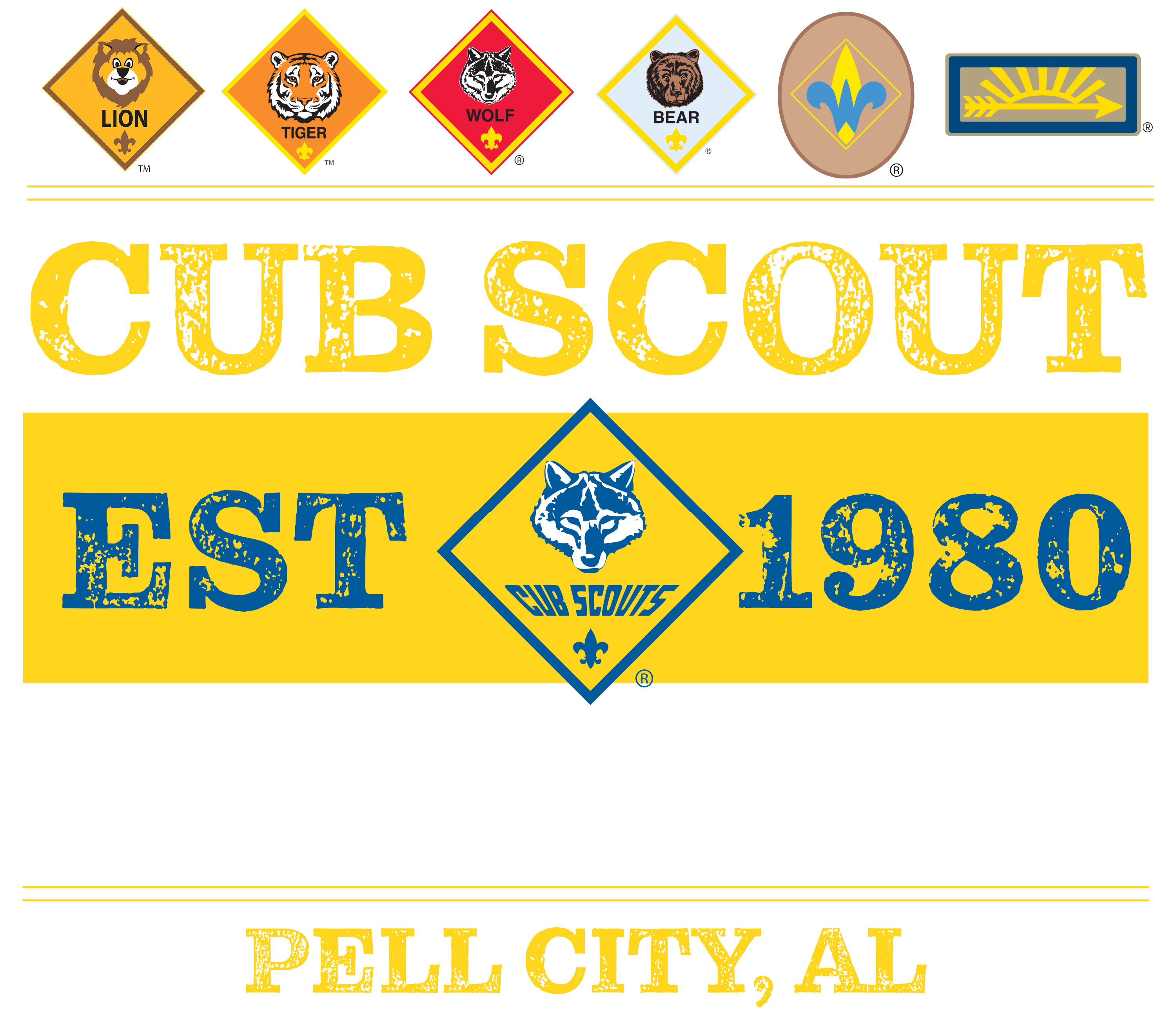 Pack 199 Cub Scouts T-shirt Logo